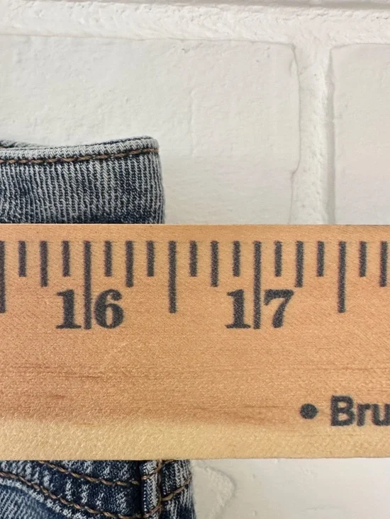 Brooklyn Dolly Long Cotton Jean Maxi Skirt Large - Picture 13 of 15